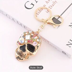 Skull keychain